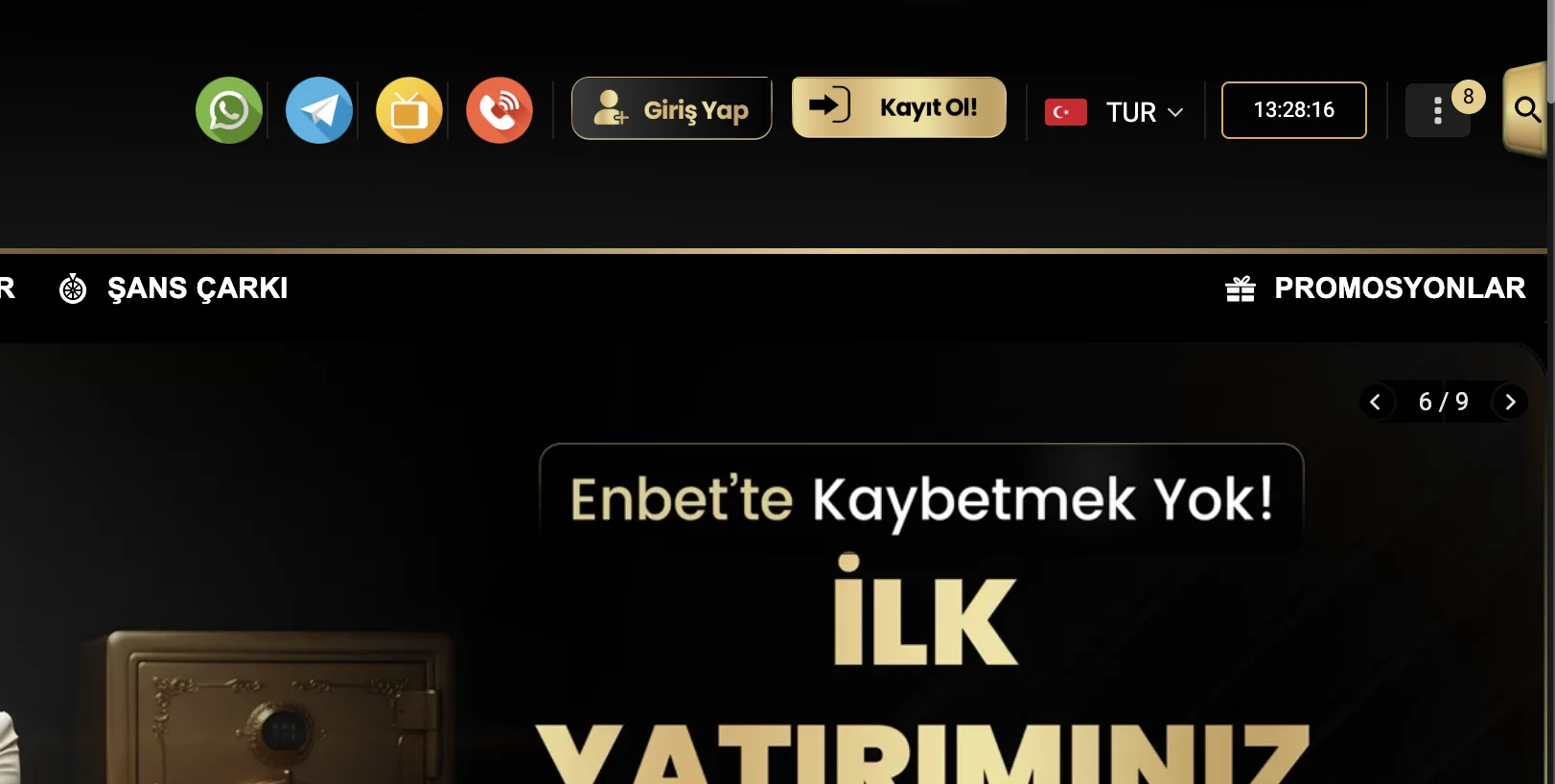 enbet üyelik